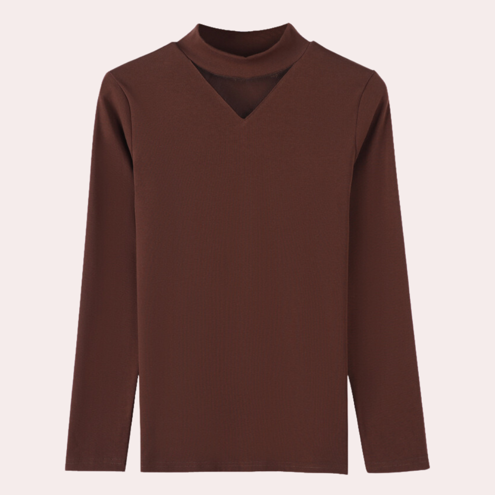 Chemise d'Été Col V pour Femmes - Chic et Confortable pour Toutes Occasions