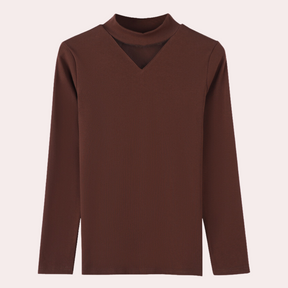 Chemise d'Été Col V pour Femmes - Chic et Confortable pour Toutes Occasions
