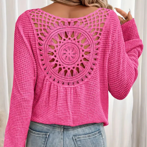 Haut Tricoté Élégant pour Femmes - Confort et Style Polyvalent