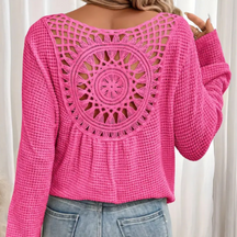 Haut Tricoté Élégant pour Femmes - Confort et Style Polyvalent