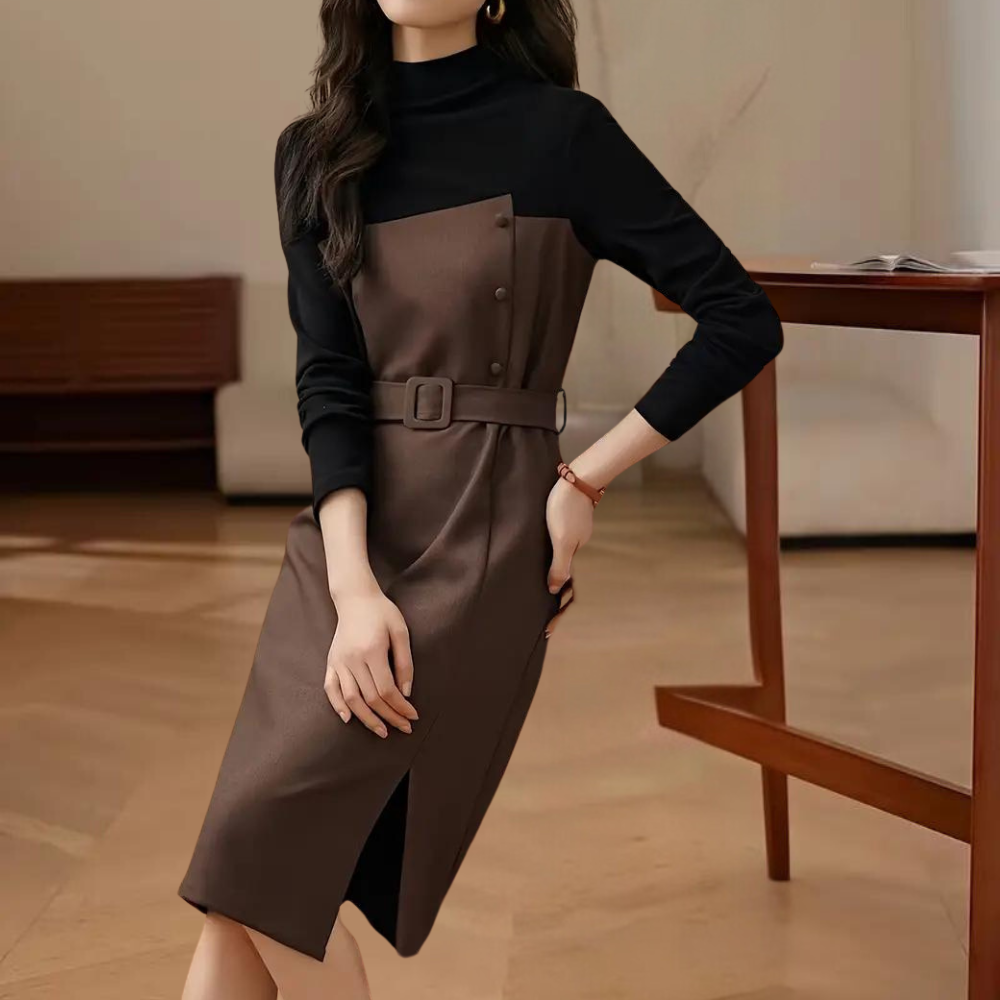 Robe Midi Été Élégante pour Femmes - Confort et Style pour Temps Chauds