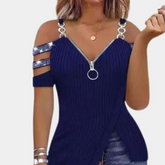 Top Élégant pour Femmes - Tissu Respirant et Polyvalent