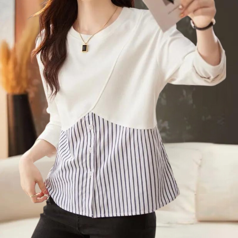 Chemise Femme Manches Longues Élégante - Confort et Style pour Toutes les Occasions