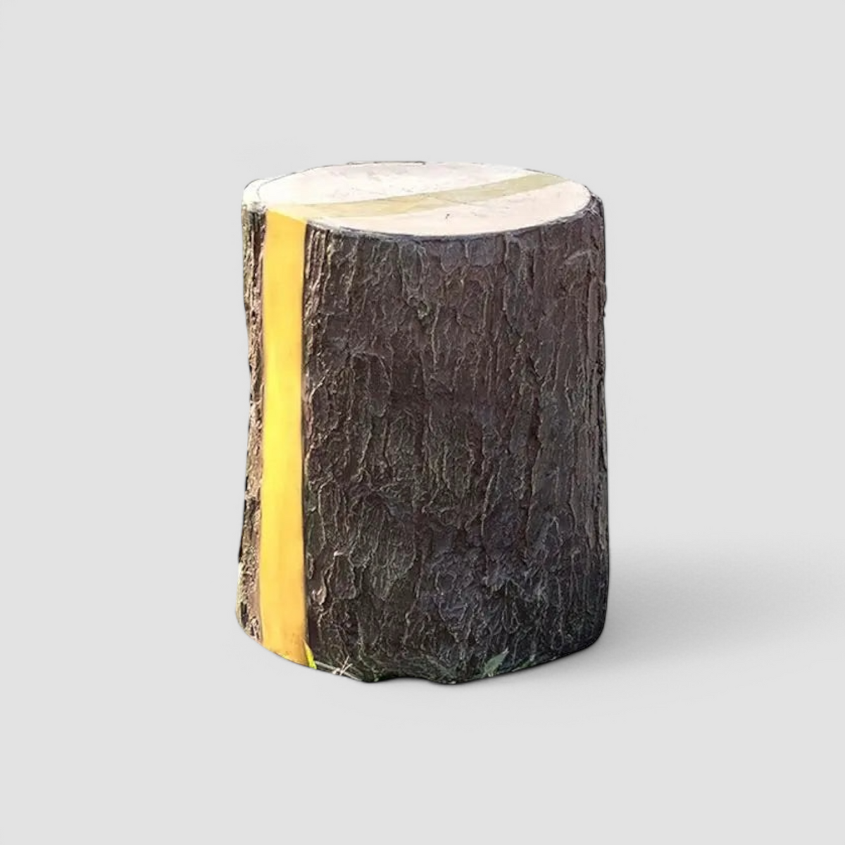 Lampe de Jardin en Souche d'Arbre - Écoénergétique et Longue Durée de Vie