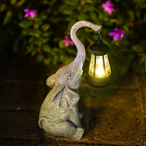 Lampe Solaire Élégante pour Jardin - Atmosphère Chaleureuse et Accueillante