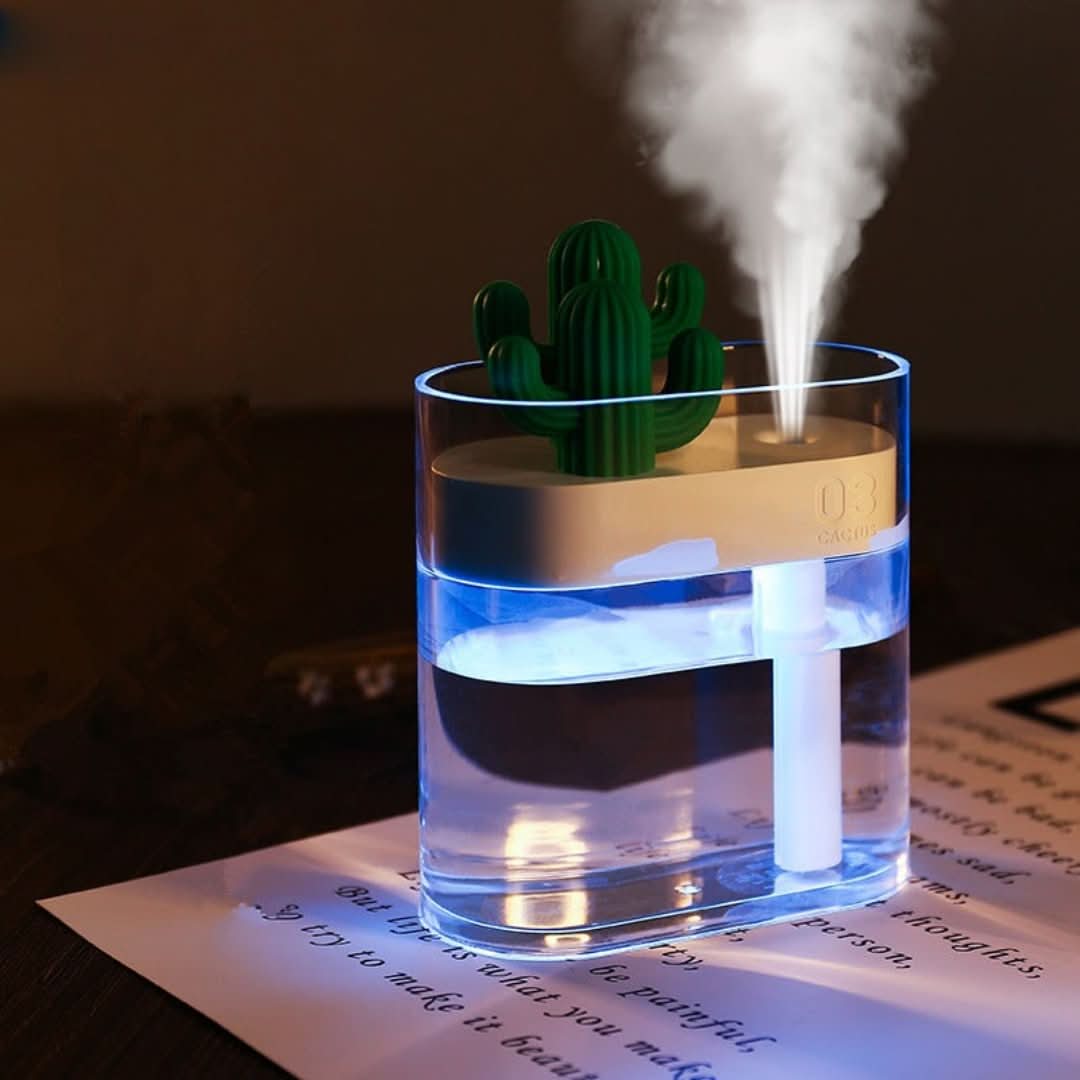 Humidificateur d'air Ultrasonique Compact - Améliore l'Humidité et le Confort