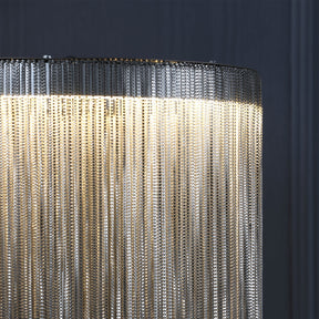 Lampe de Table Chic avec Frange - Éclairage Ambiant et Design Élégant
