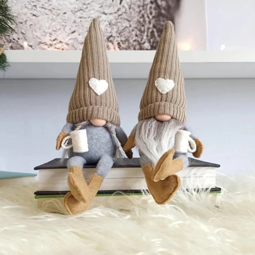 Gnomes de Décoration de Noël - Charmants et Accueillants pour Votre Cuisine