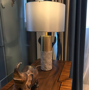 Lampe de Table en Marbre - Élégante et Apaisante pour Intérieur