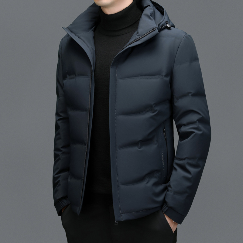 Veste d'Hiver Puffer pour Homme - Légère et Chaude pour Confort Quotidien