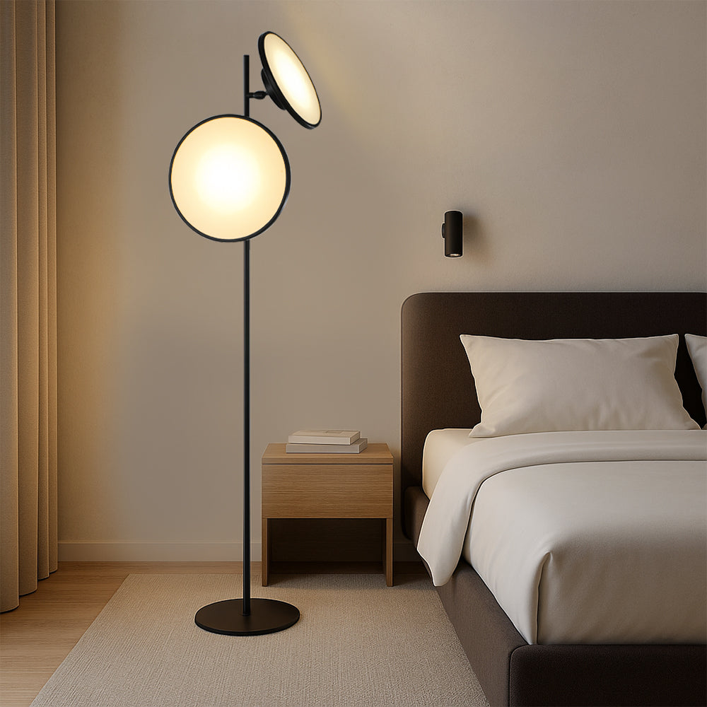 Lampe sur Pied Moderne - Élégance et Atmosphère Chaleureuse