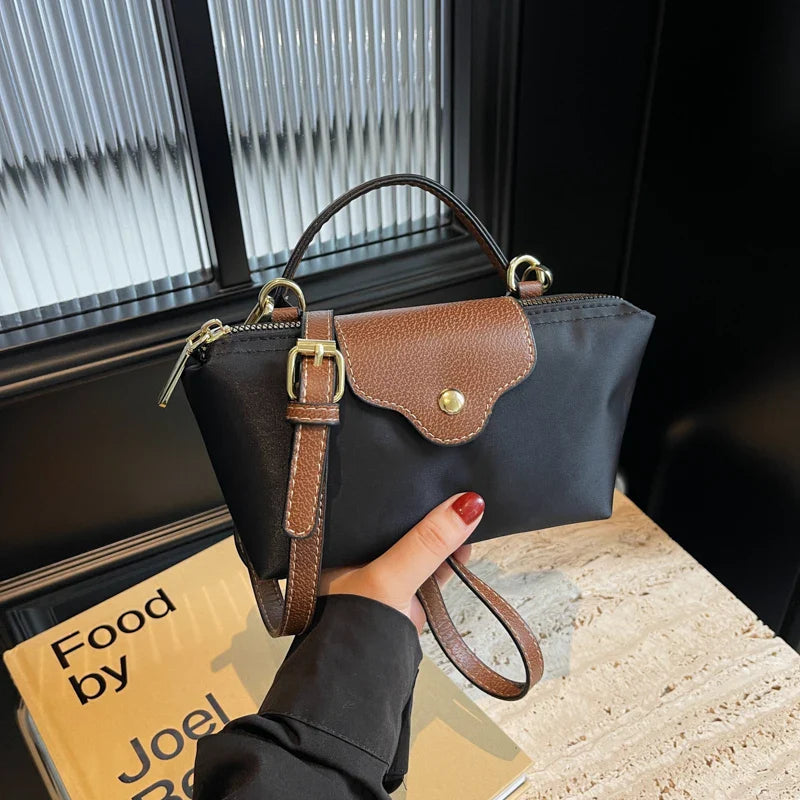 Sac Bandoulière Chic Noir pour Femmes - Compact et Élégant pour Vos Essentiels