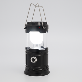 Lampe de Camping Solaire Rechargeable - Éclairage 360° et Portable
