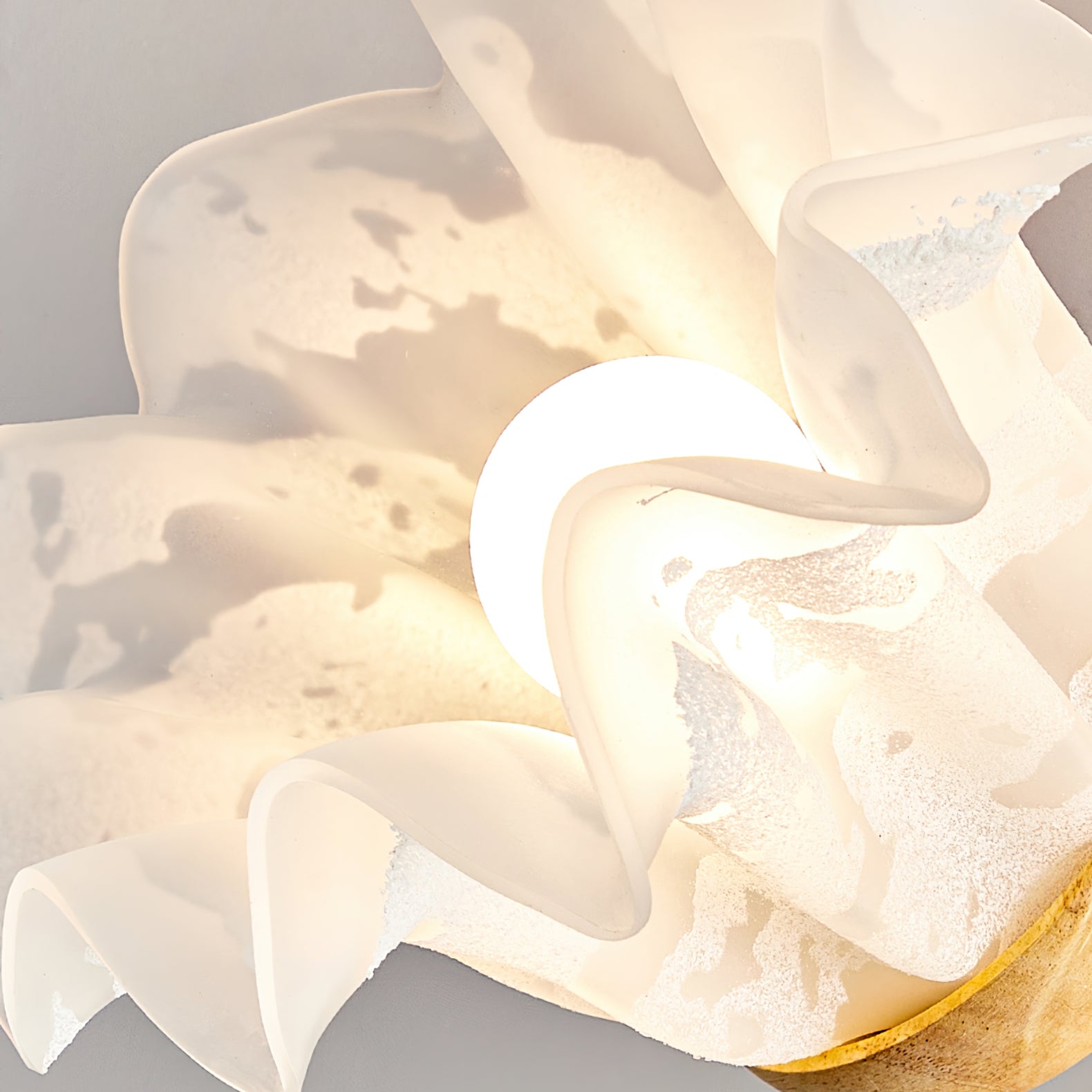 Lampe Plafonnier Floral Élégante - Design Moderne et Naturel pour Intérieur