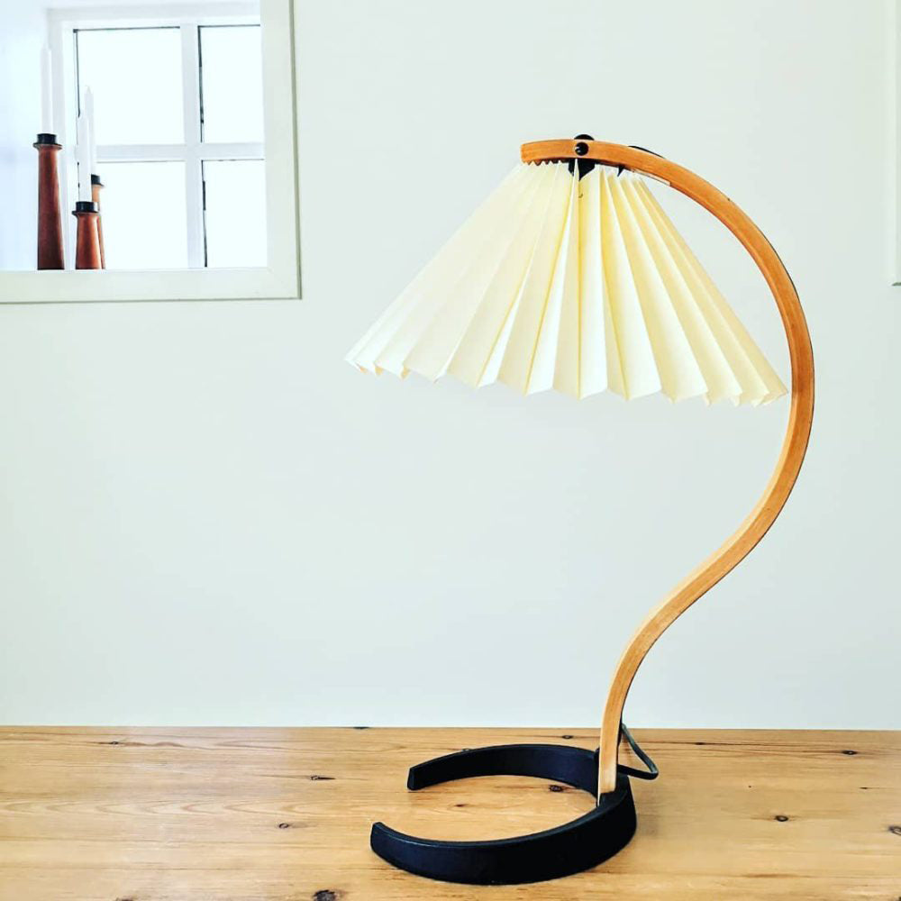 Lampe de Table en Bois Naturel - Éclairage Élégant et Ambiance Cosy