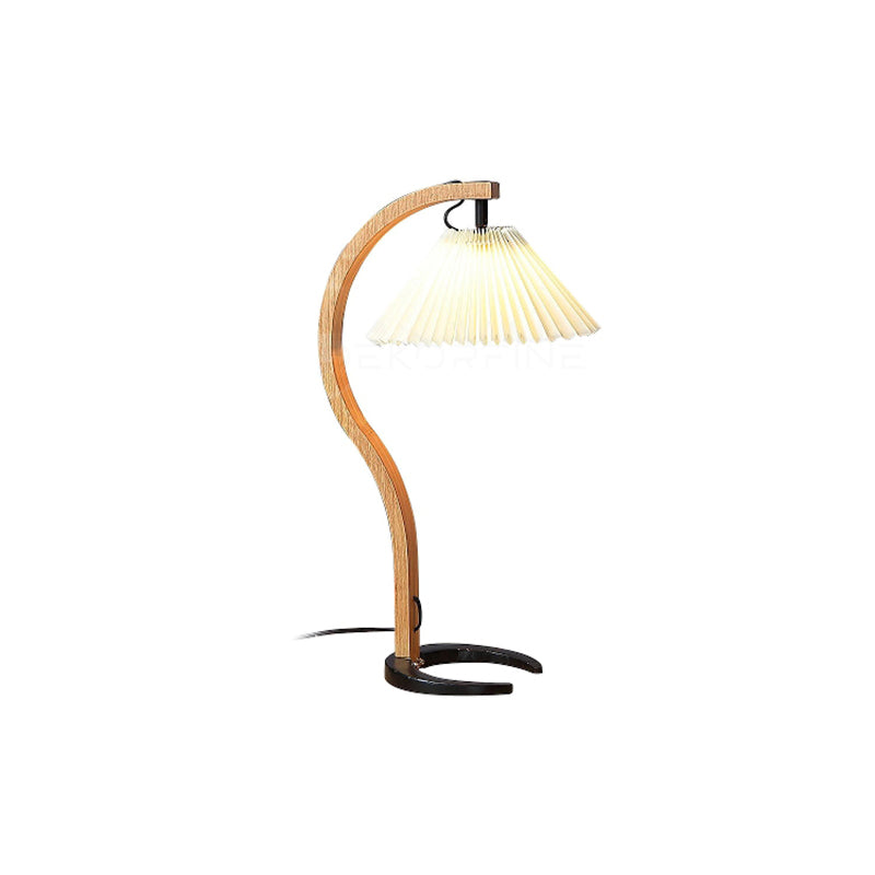Lampe de Table en Bois Naturel - Éclairage Élégant et Ambiance Cosy