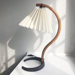 Lampe de Table en Bois Naturel - Éclairage Élégant et Ambiance Cosy