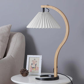 Lampe de Table en Bois Naturel - Éclairage Élégant et Ambiance Cosy