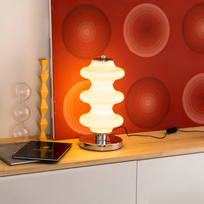 Lampe de Table Élégante en Verre - Éclairage Doux et Raffiné pour Intérieur