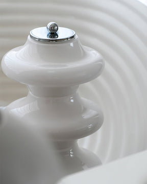 Lampe de Table Élégante en Verre - Éclairage Doux et Raffiné pour Intérieur