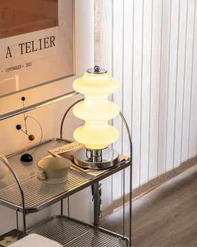 Lampe de Table Élégante en Verre - Éclairage Doux et Raffiné pour Intérieur