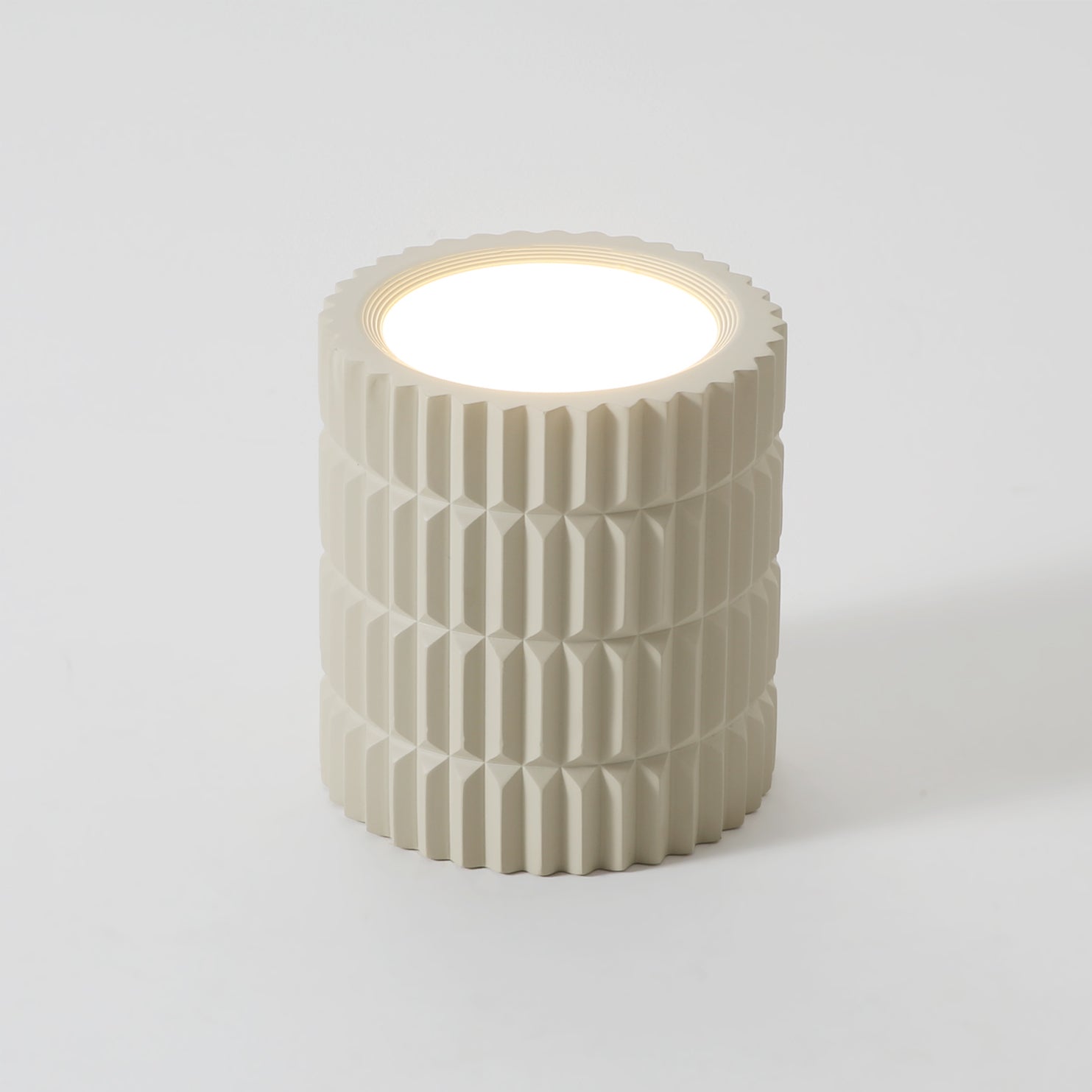 Lampe de Plafond Élégante - Design Géométrique et Lumière Douce