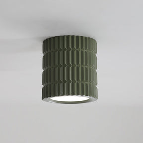 Lampe de Plafond Élégante - Design Géométrique et Lumière Douce
