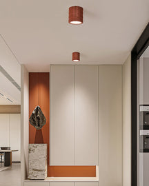 Lampe de Plafond Élégante - Design Géométrique et Lumière Douce