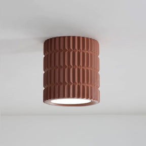 Lampe de Plafond Élégante - Design Géométrique et Lumière Douce