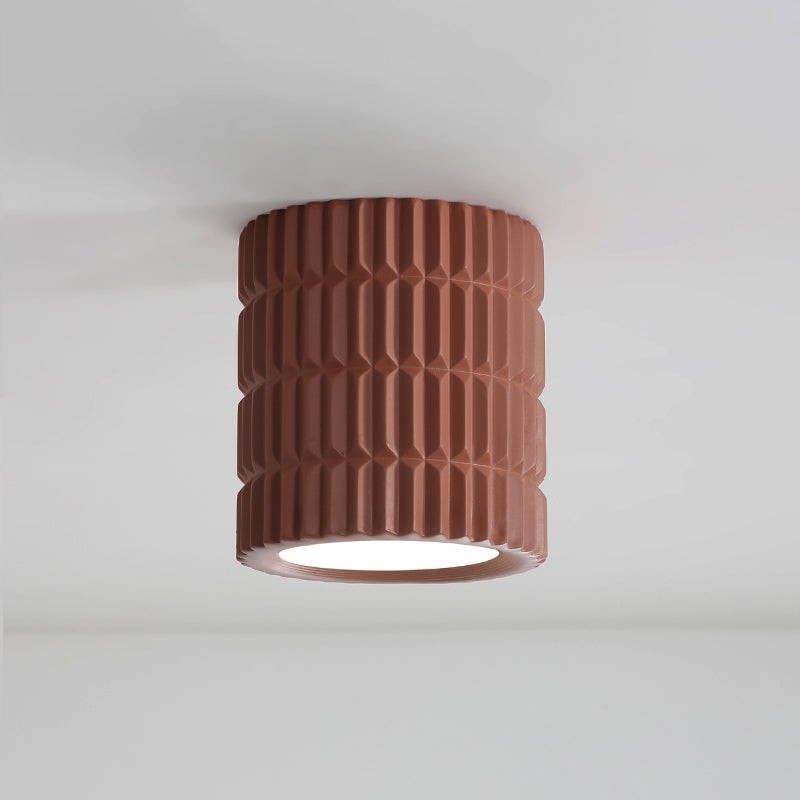 Lampe de Plafond Élégante - Design Géométrique et Lumière Douce