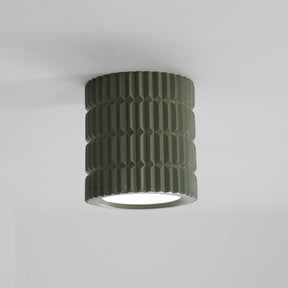 Lampe de Plafond Élégante - Design Géométrique et Lumière Douce
