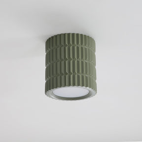 Lampe de Plafond Élégante - Design Géométrique et Lumière Douce
