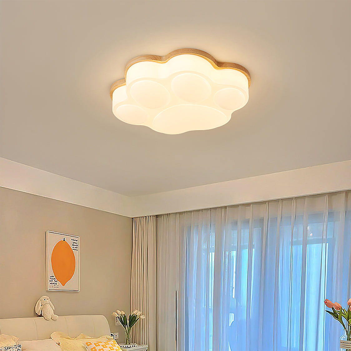 Plafonnier Design Patte de Chat - Ambiance Ludiques et Cosy