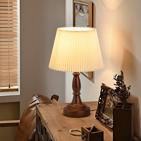 Lampe de Bureau en Bois - Éclairage Ambiant et Élégance Naturelle