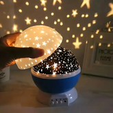 Projecteur de Lumière Nocturne Galaxie - Atmosphère Apaisante avec Musique