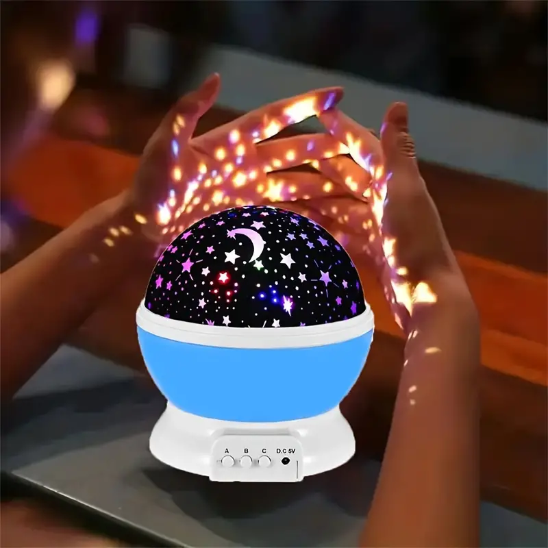 Projecteur de Lumière Nocturne Galaxie - Atmosphère Apaisante avec Musique