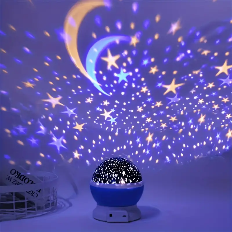 Projecteur de Lumière Nocturne Galaxie - Atmosphère Apaisante avec Musique