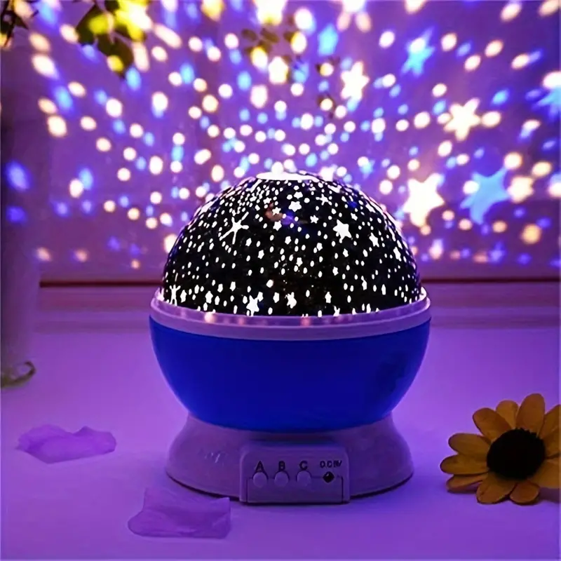 Projecteur de Lumière Nocturne Galaxie - Atmosphère Apaisante avec Musique
