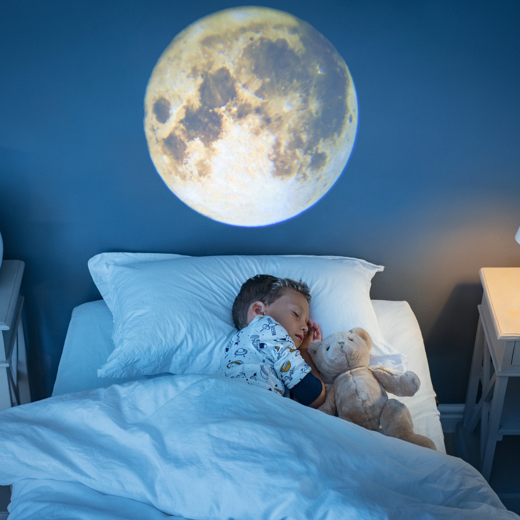 Projecteur LED Ambiant pour Détente - Projections Célestes et Apaisantes