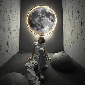 Lampe Murale LED Lune - Éclairage Apaisant et Design Élégant