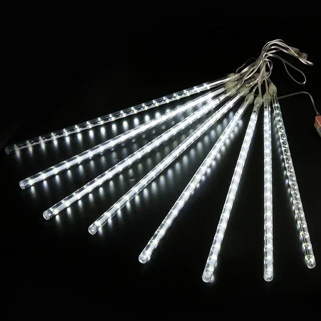 Lumières LED Pluie de Météores - Éclairage Magique et Économe en Énergie