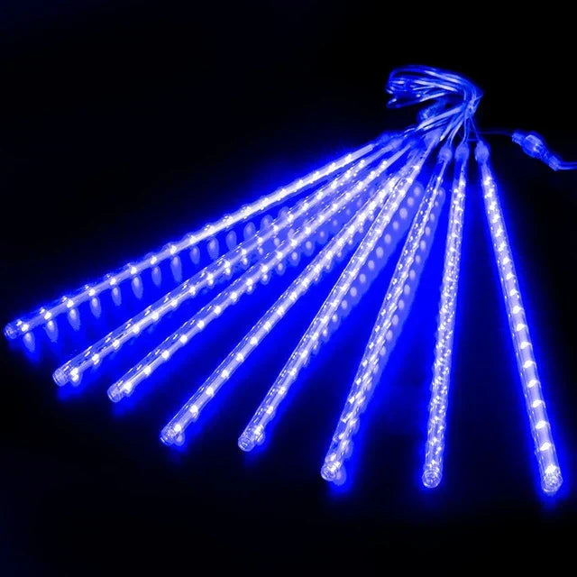 Lumières LED Pluie de Météores - Éclairage Magique et Économe en Énergie