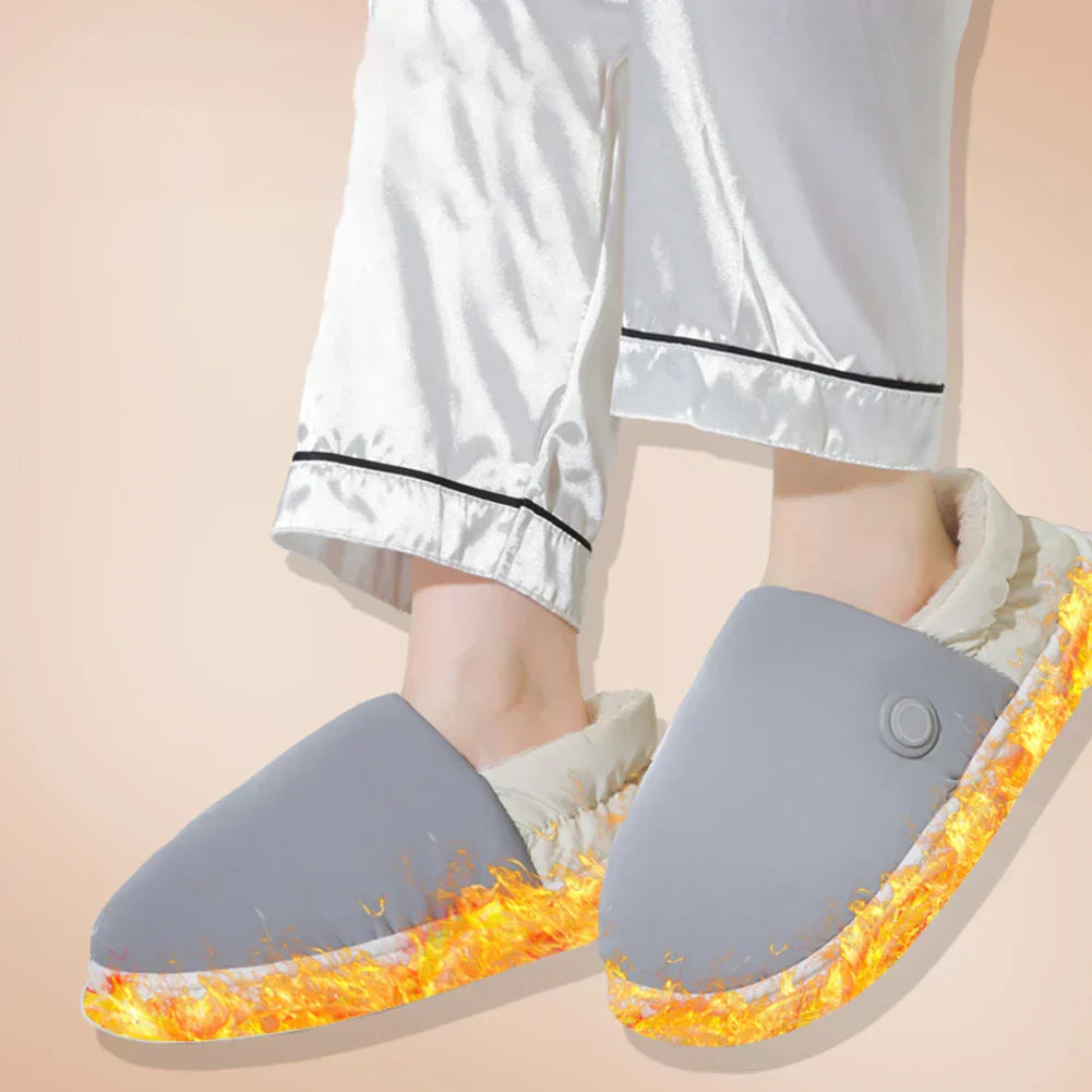 Chaussons Chauffants Électriques - Confort Instantané pour Jours Froids