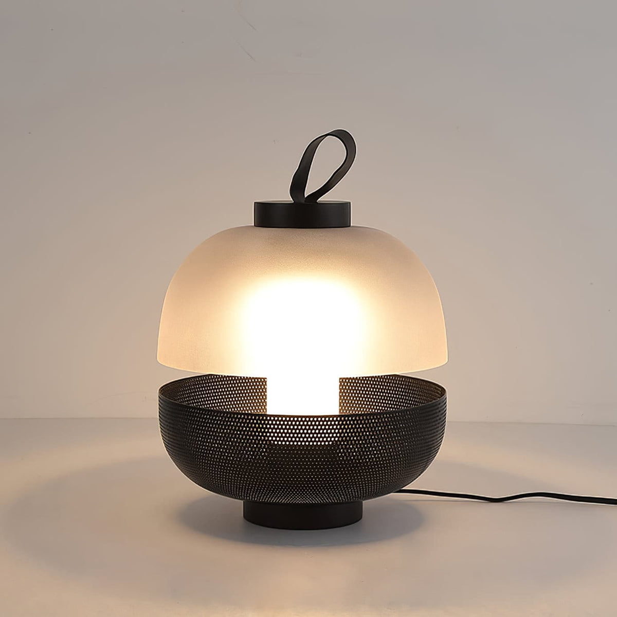 Lampe de Table Élégante en Verre - Éclairage Intime et Raffiné