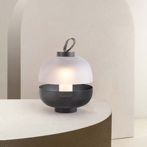 Lampe de Table Élégante en Verre - Éclairage Intime et Raffiné