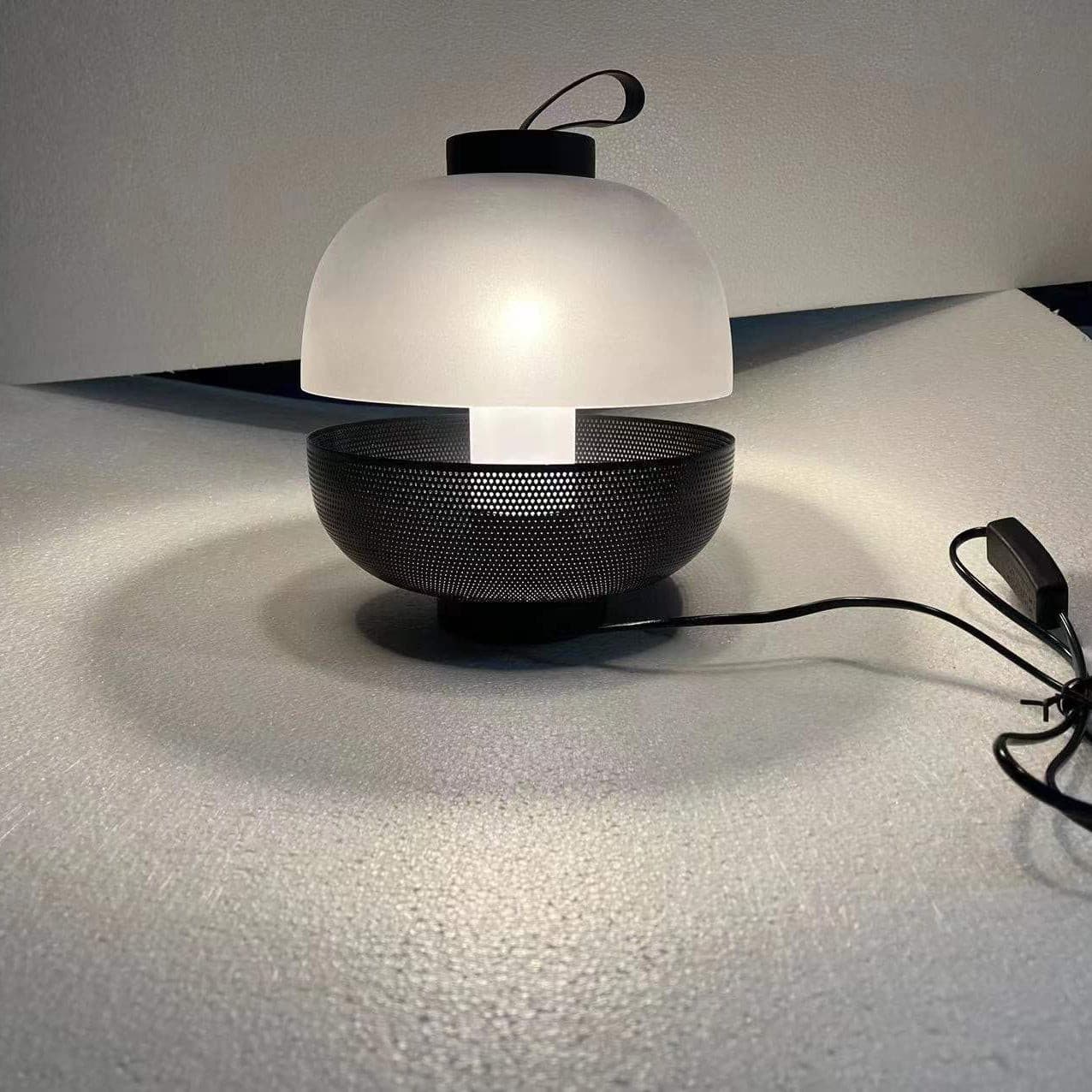 Lampe de Table Élégante en Verre - Éclairage Intime et Raffiné