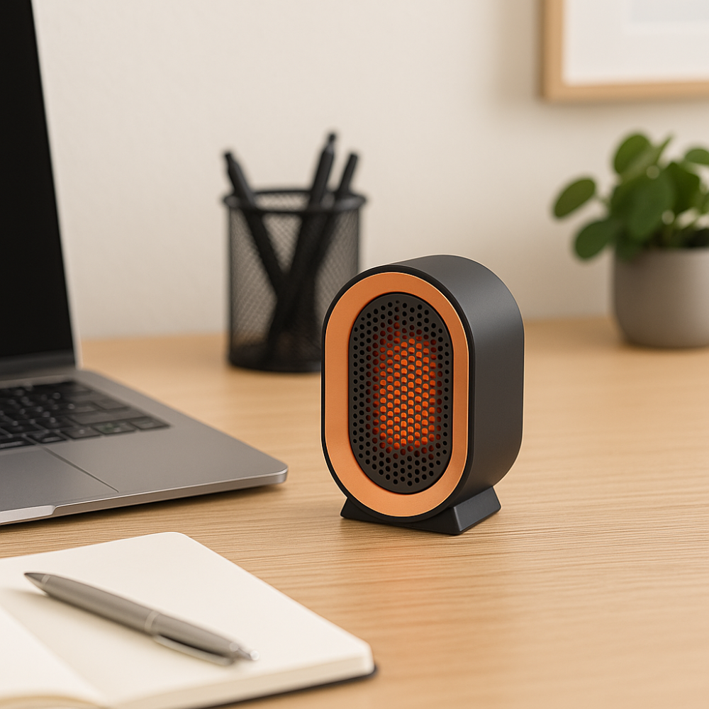 Chauffage d'appoint céramique portable - Compact et économe en énergie