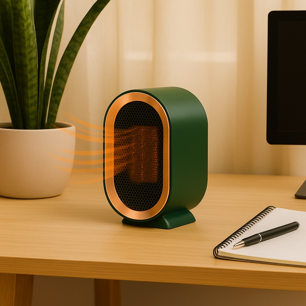 Chauffage d'appoint céramique portable - Compact et économe en énergie