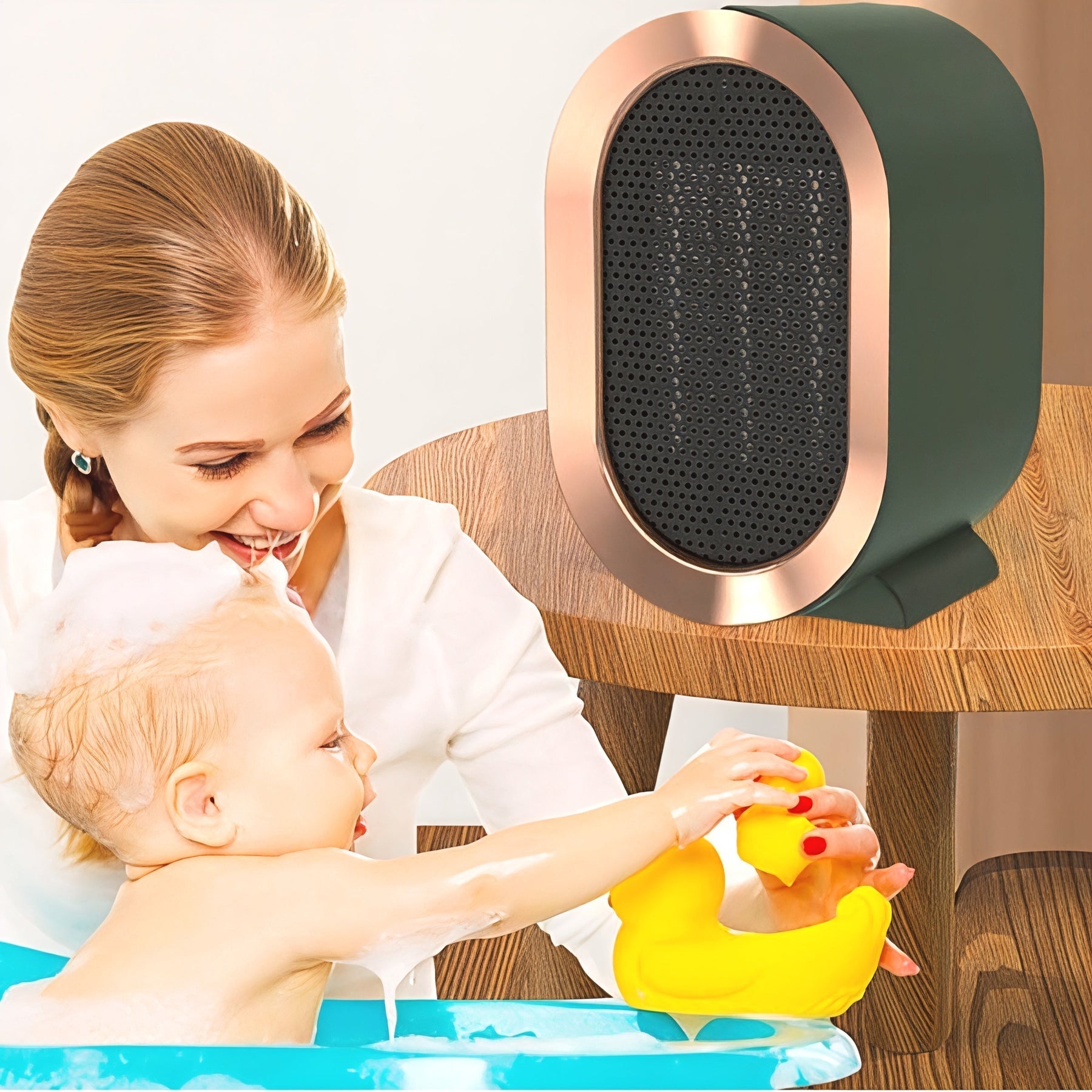 Chauffage Électrique Portable Efficace - Chaleur Instantanée et Économie d'Énergie