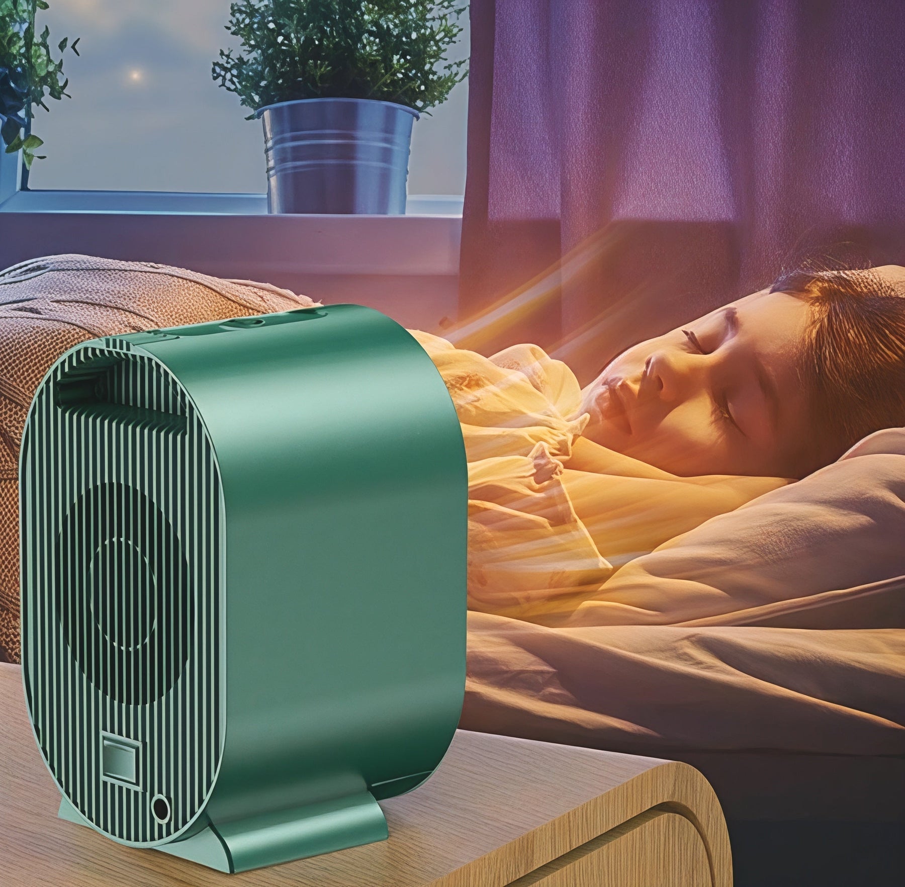 Chauffage Électrique Portable Efficace - Chaleur Instantanée et Économie d'Énergie
